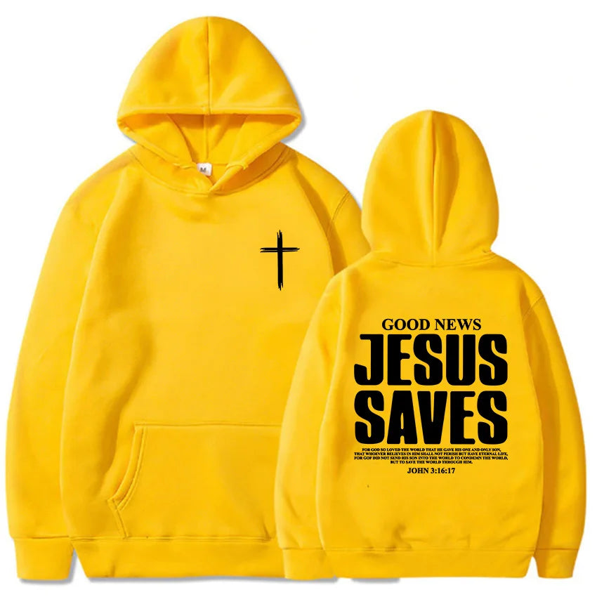 Jesus Saves, John 3:16:17 Sweatshirt